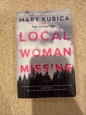 Local Woman Missing by Mary Kubica - Pink & Black Cover